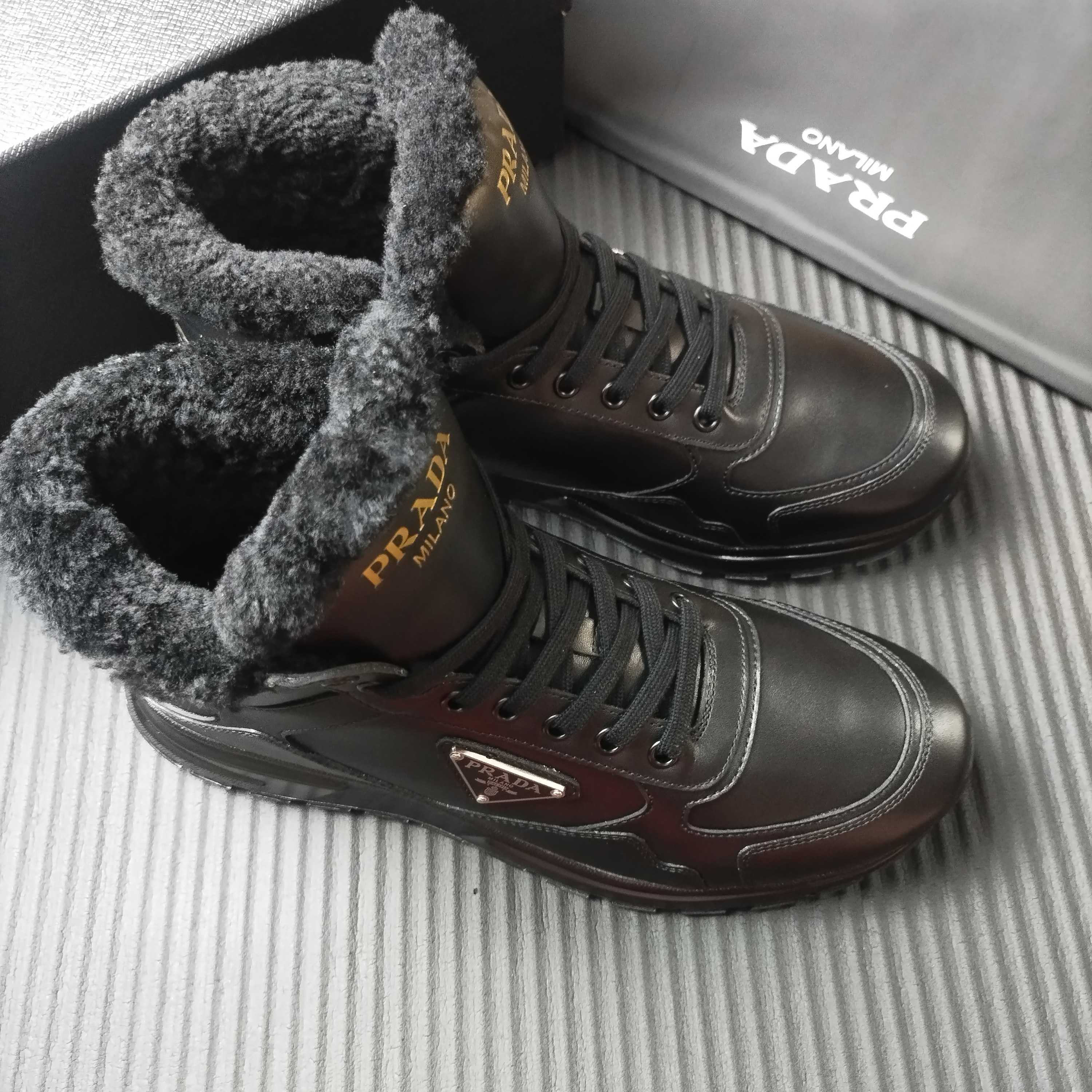 NO:556406,Real fur boots 39----45 black leather,,boots19860909真毛靴 39----45 黑皮,,boots,Men's shoes