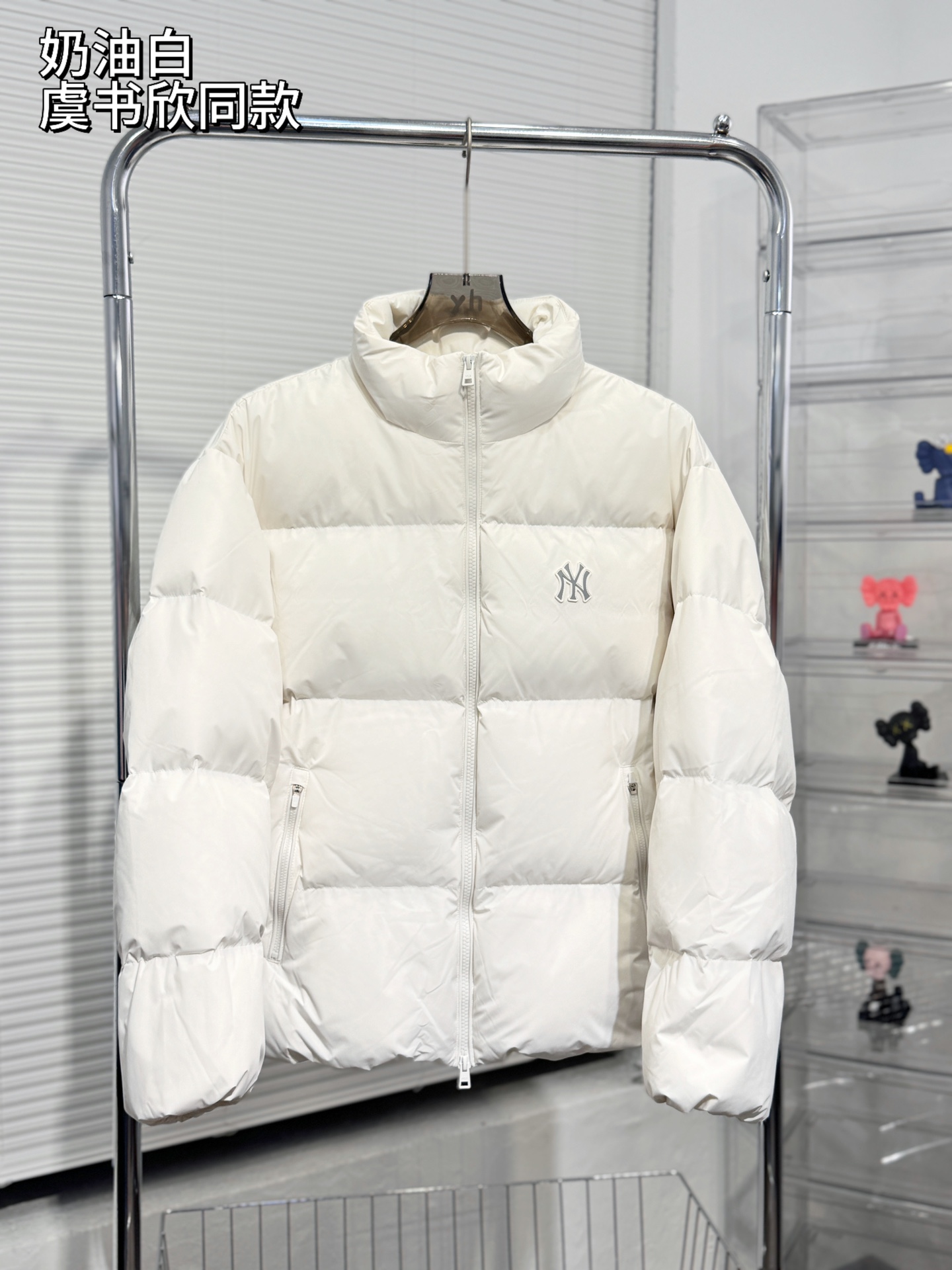 MLB Clothing Down Jacket White Unisex Duck Down Winter Collection