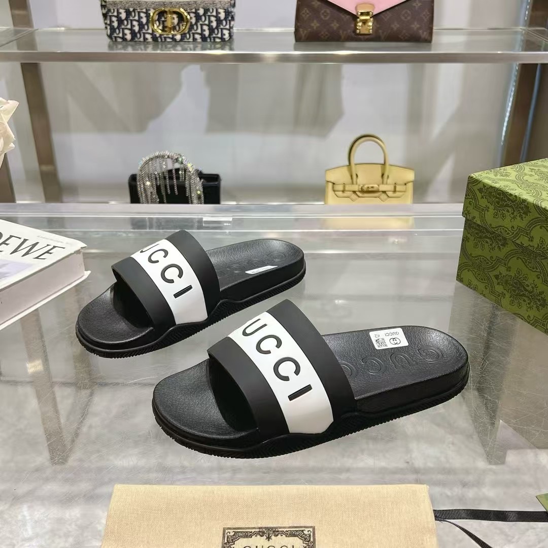 Gucci Good Game Rubber Slide Sandal | Men's and Women's Comfortable Sliders 4 i1742132625349 158 0 1