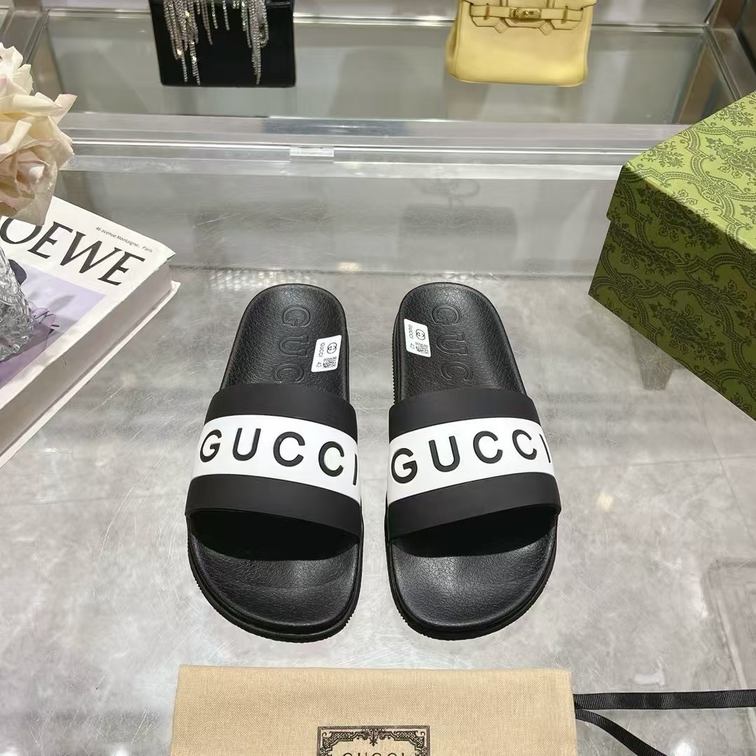 Gucci Good Game Rubber Slide Sandal | Men's and Women's Comfortable Sliders 3 i1742132625349 2258 0 0