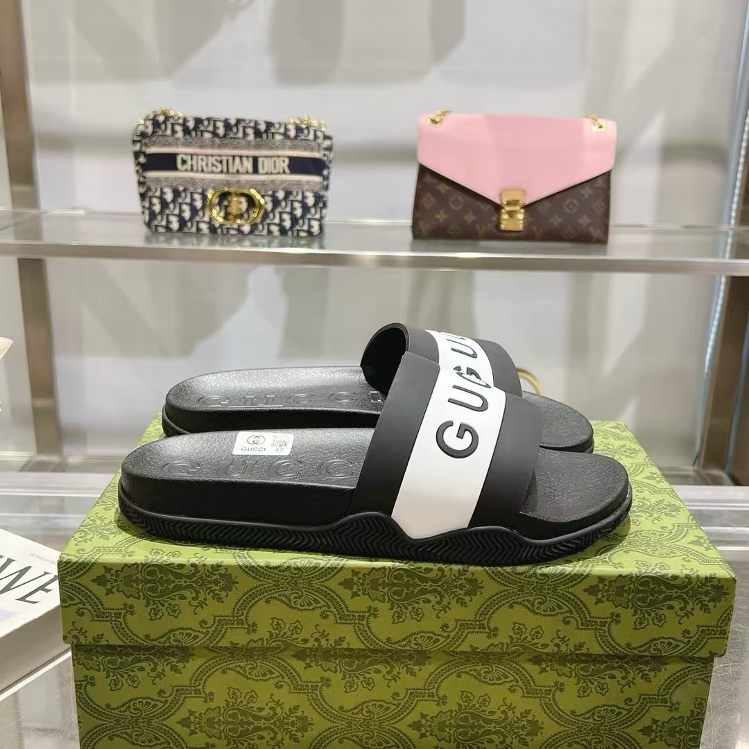 Gucci Good Game Rubber Slide Sandal | Men's and Women's Comfortable Sliders 7 i1742132625349 4956 0 5