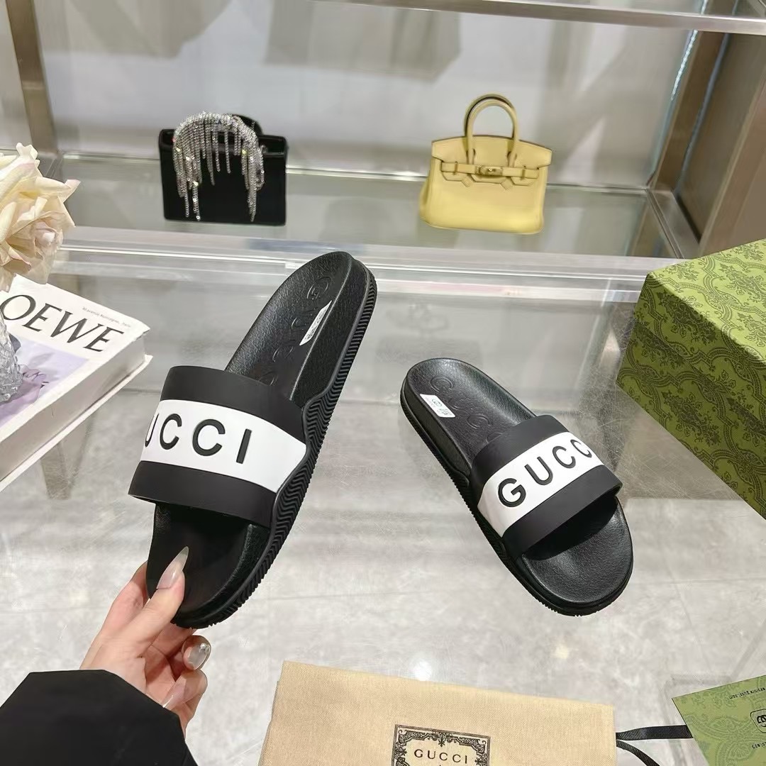 Gucci Good Game Rubber Slide Sandal | Men's and Women's Comfortable Sliders 5 i1742132625349 5236 0 2