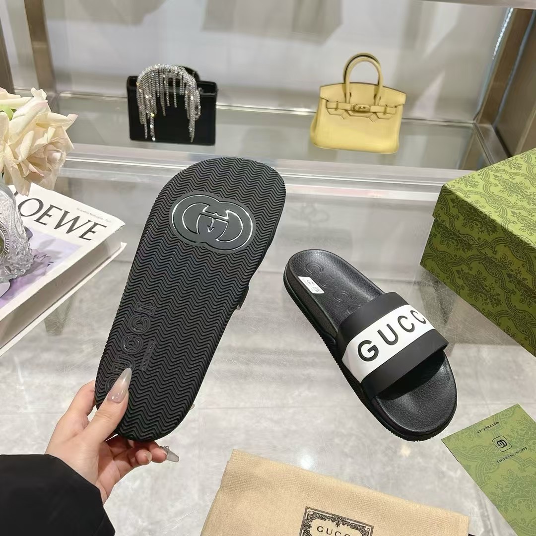 Gucci Good Game Rubber Slide Sandal | Men's and Women's Comfortable Sliders 10 i1742132626154 3405 0 8