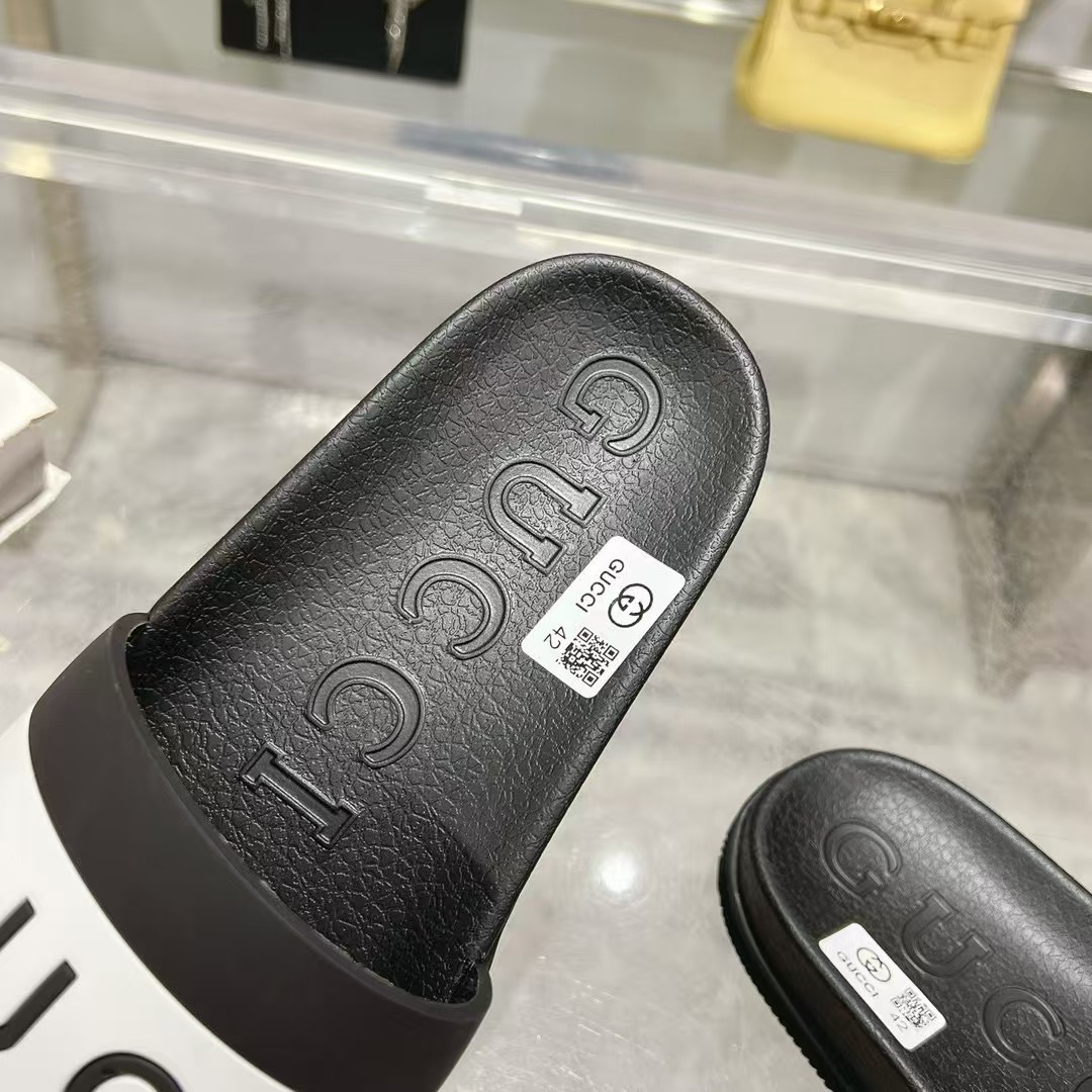 Gucci Good Game Rubber Slide Sandal | Men's and Women's Comfortable Sliders 9 i1742132626154 8122 0 7