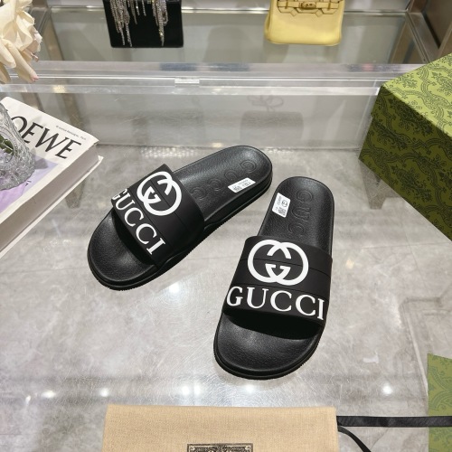 Gucci Good Game Rubber Slide Sandals with GG Logo - Unisex Design 23 Gucci Good Game Rubber Slide Sandals with GG Logo - Unisex Design