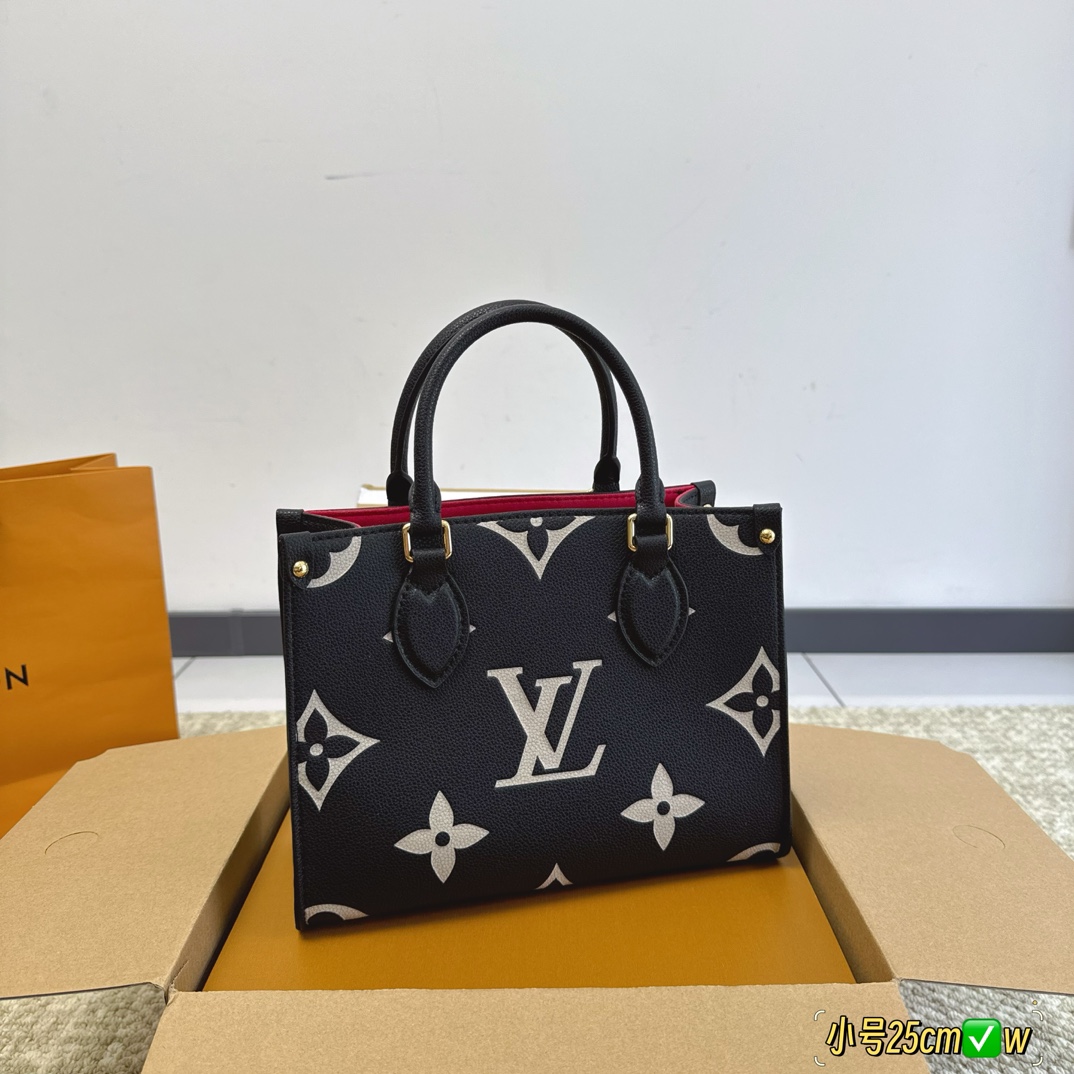 Réplique élevée designer
 Louis Vuitton LV Onthego Sacs À Main Sacs Cabas Achetez la meilleure réplique
 Cuir de vache