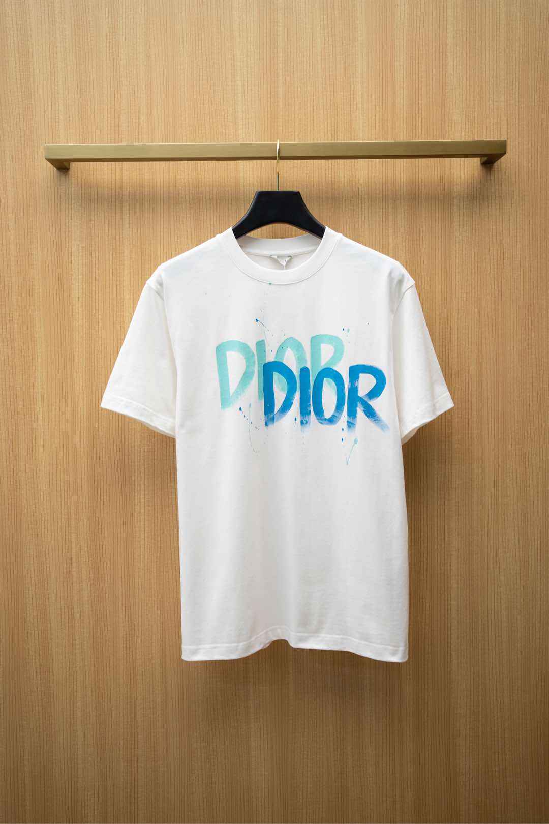NO:500024,2025DR latest T-shirt, double letter painted printed logo, top-grade cotton fabric, normal style, white, size S~XXL,,tees, t-shirt,alexander wang198609092025DR最新款T恤 双字母彩绘印花logo 顶级纯棉面料 正常版型 白色 尺码S~XXL,,tees，t-shirt,alexander wang,Men's clothing