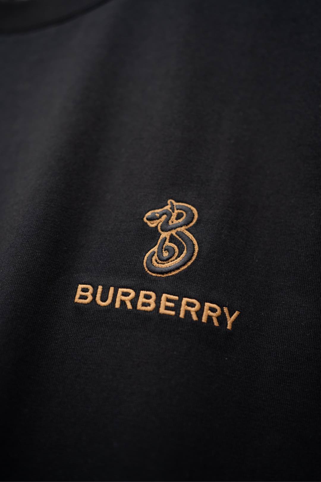   ￼ 2025🆕BBR最新款T恤
蛇年限定字母刺绣logo设计
顶级纯棉面料
正常版型

黑色 尺码：