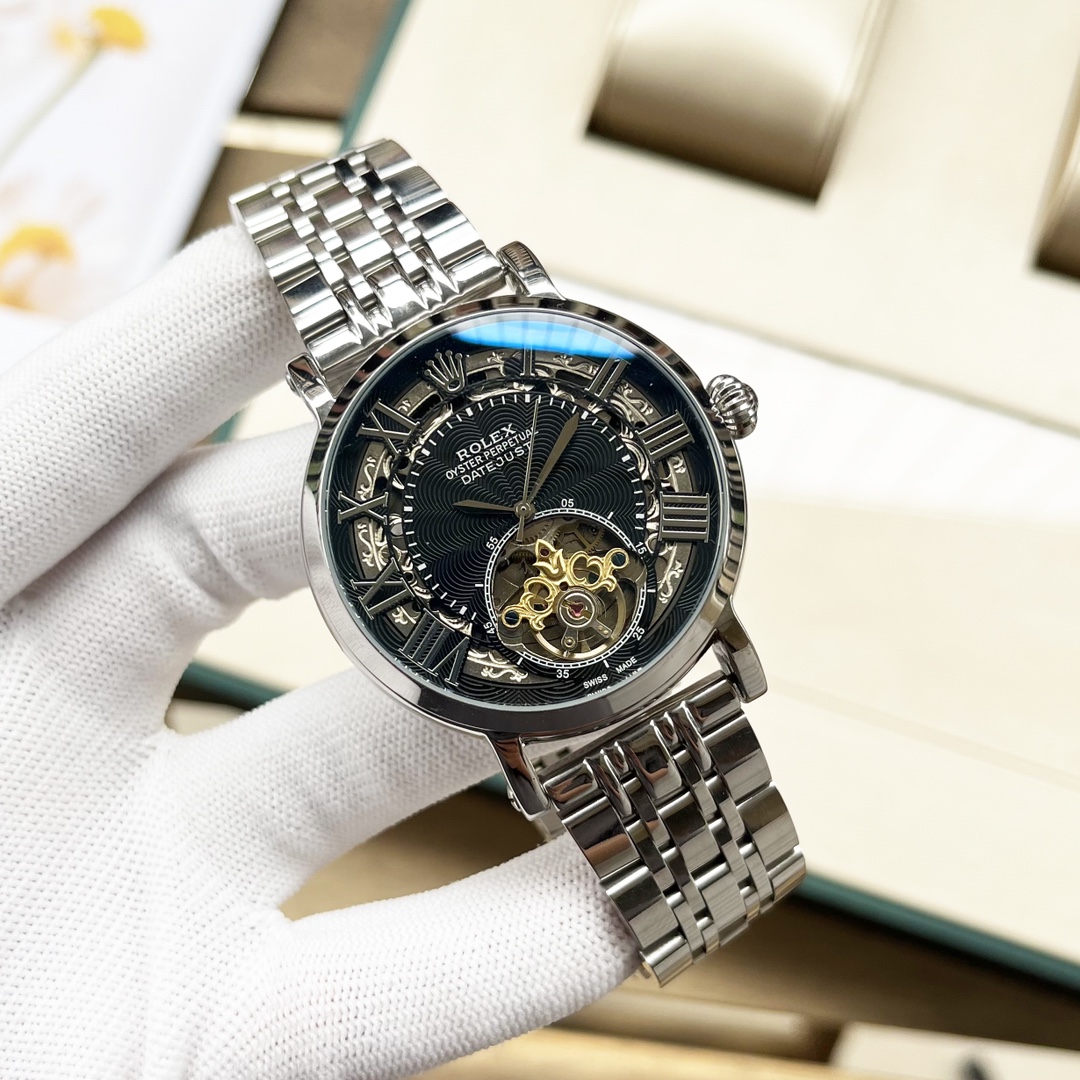 Rolex Swiss Master Horology Mechanical Watch Timepiece Ref 5