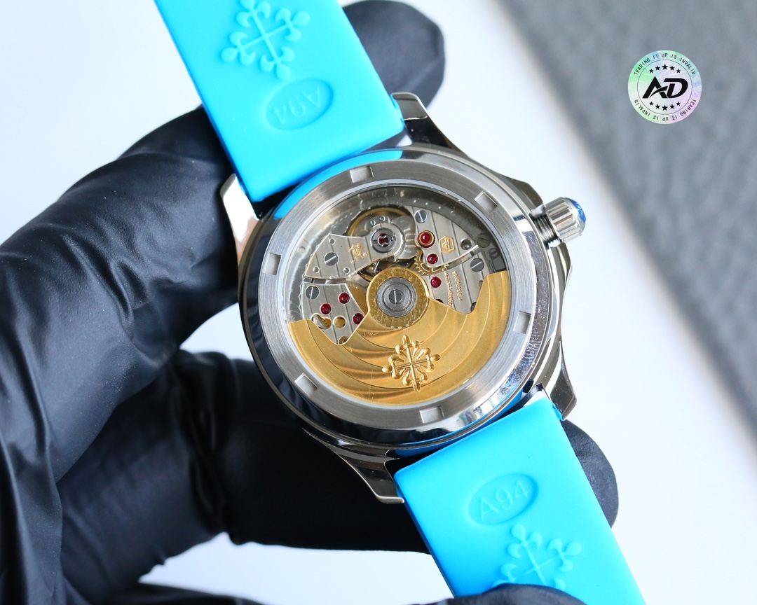 파텍필립 아쿠아넛 다이아 자동 그레이 다이얼 스틸 여성용 레플리카 44100 Patek Philippe 이미지 8
