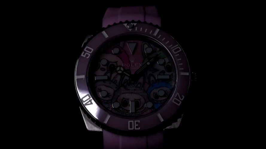 Rolex X Labubu Limited Edition Pink Submariner 40mm Automatic Watch 1 Rolex X Labubu Limited Edition Pink Submariner 40mm Automatic Watch