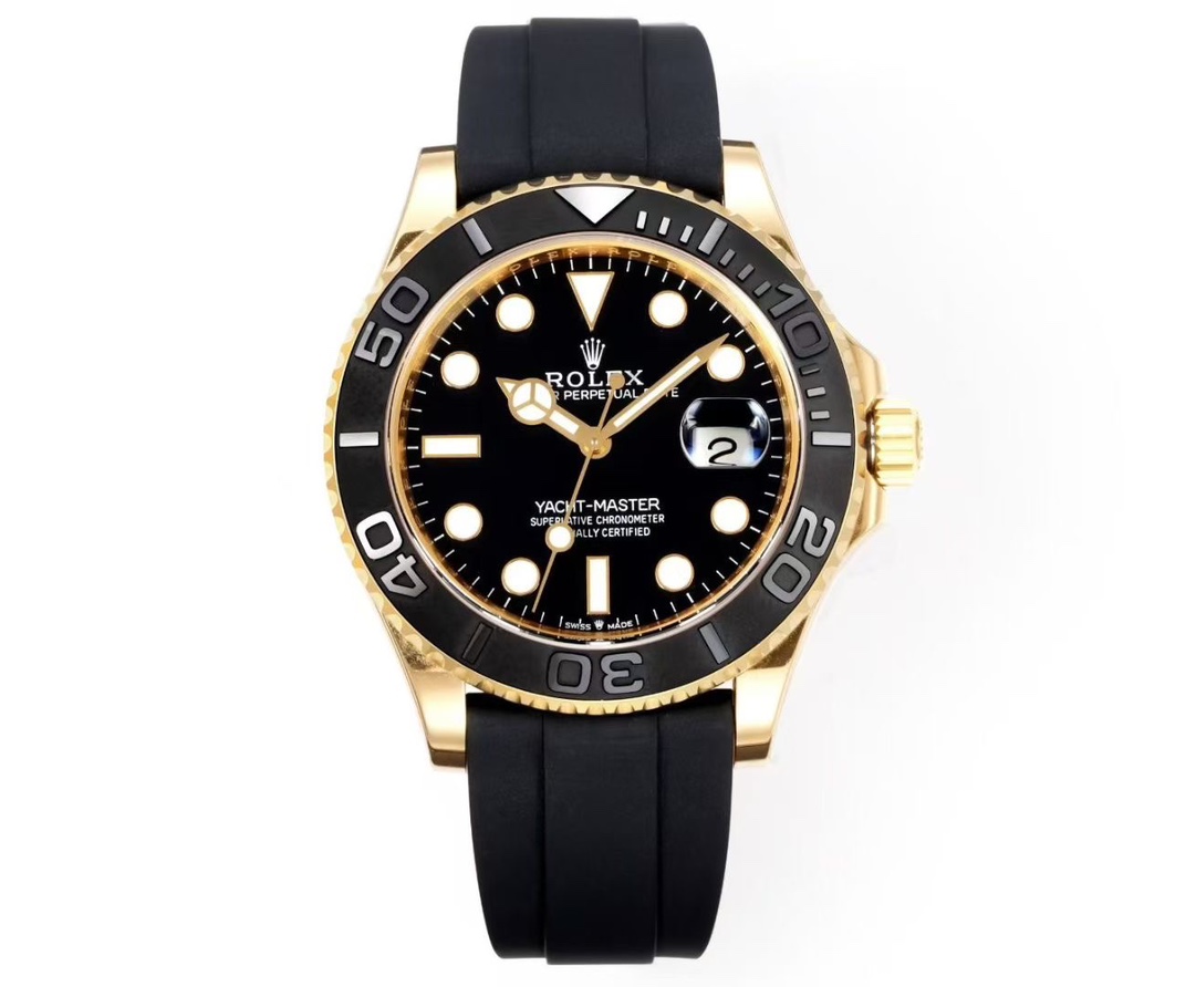 NO:670399,S+ Yacht-Master Counterweight 175g Rolex Yacht 42mm Movement Ultimate Edition Arrives!  The entire watch is upgraded with new materials and weighs 175G synchronous ZP (promise not to peel off or fade). The original data is 3D NURBS CNC molded to create the latest version of the 904L stainless steel wrapped watch case. The thickness (11.8mm) and size (42MM) remain unchanged and the synchronous ZP is achieved while the weight meets the requirements!  The only one on the market that uses a full-body vacuum 18K gold-plated watch case, comes with a certificate and a code, and the color of the watch case truly has no color difference with ZP!  S+ is equipped with an upgraded version of CAL. integrated movement with a power reserve of 70 hours + S+ is equipped with ZP substitute enamel dial, special-grade hands, ceramic ring (no oil mark left), high-transparency sapphire mirror, and memory steel tape. All accessories of the entire watch can be interchanged with ZP, restoring the original wearing experience to everyone. Welcome to taste it!  ,,rolex19860909S+ 游艇名仕配重175g 劳力士 游艇42mm 机芯 终极版到货！整表新材料升级重量达到175G同步ZP（承诺不掉皮不掉色）原装数据3D NURBS CNC开模打造最新版904L精钢包裹表壳,在重量达到的要求上厚度（11.8mm）尺寸（42MM）不变同步ZP！市场唯一通体使用真空18K包金表壳,附带一证一码,表壳颜色真正达到与ZP无色差！ S+搭载升级版CAL.一体机芯,动储70小时+ S+搭配ZP代用搪瓷表盘、特级指针、陶瓷圈口（不留油印）、高透蓝宝石镜面、记忆钢片胶带.整表所有配件均可与ZP互换,给大家还原原装佩戴体验,欢迎品鉴！,,rolex,Watch