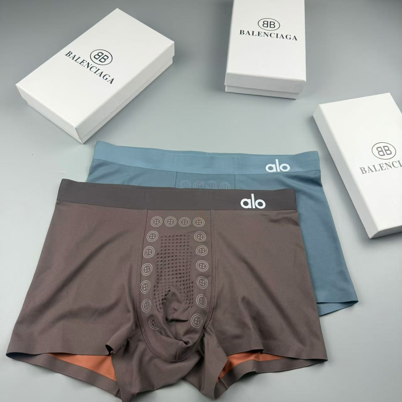  新品！alo 原单品质，时尚潮男新品 锦纶冰丝无缝切割工艺 科学配 76%锦纶+24%氨纶，丝滑 透气
