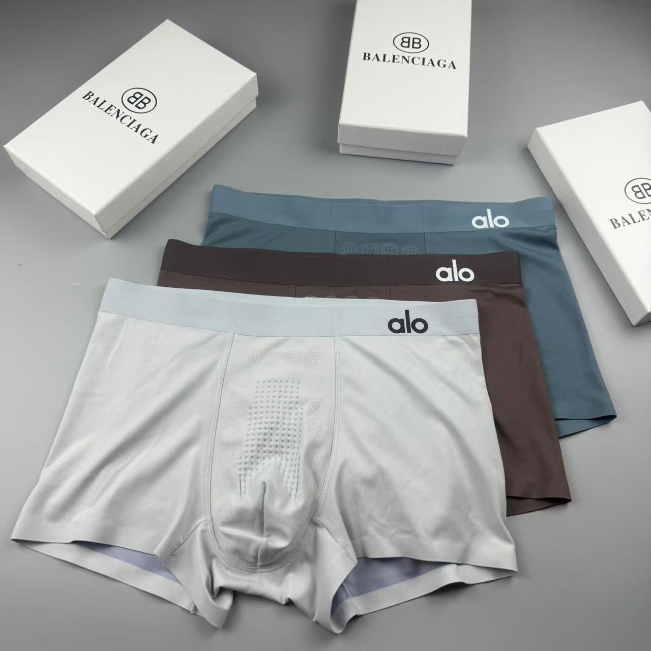  新品！alo 原单品质，时尚潮男新品 锦纶冰丝无缝切割工艺 科学配 76%锦纶+24%氨纶，丝滑 透气