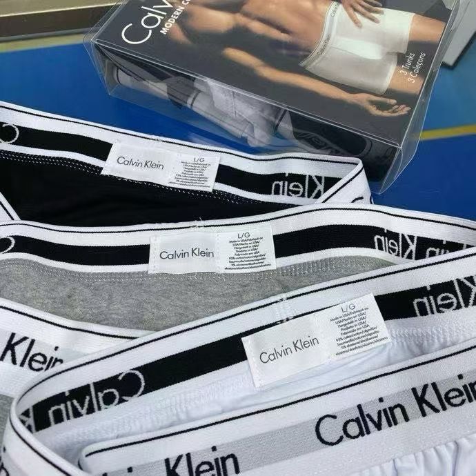 Calvin Klein时尚纯棉男士内裤  高档舒适内裤 码数：M一XXL