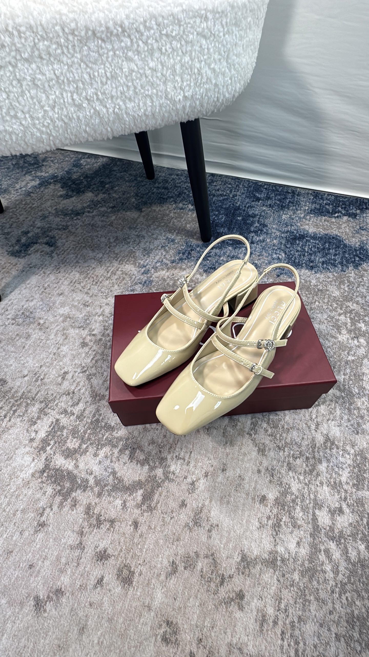 古驰 Gucci 经典高奢皮鞋鞋履高跟鞋 #8D98383D 3