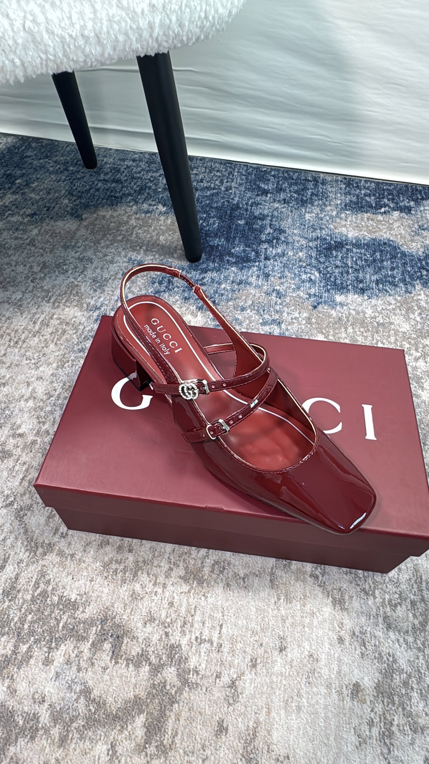 古驰 Gucci 经典高奢皮鞋鞋履高跟鞋 #FA9A2889 3