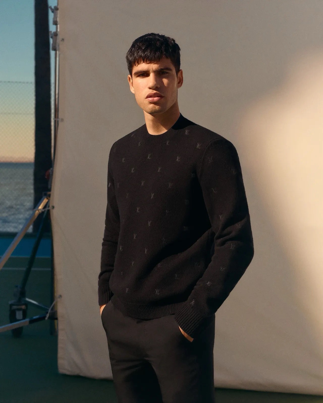 NO:550848,Main recommendation model upper body, alexander wang19860909主推 模特上身,,alexander wang,Men's clothing