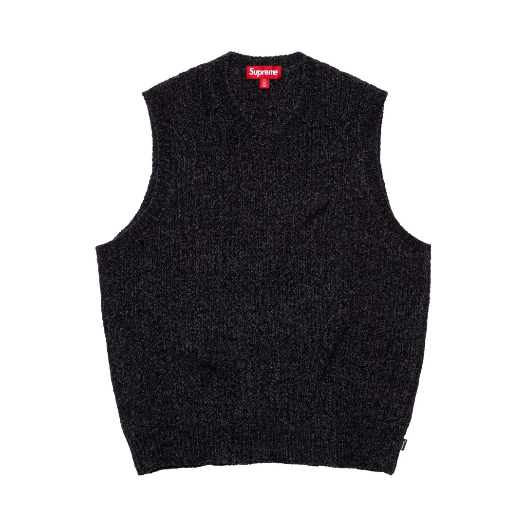 24FW Supreme Chenille Sweater Vest with YB Sensor Technology: Features, Specs, and Details