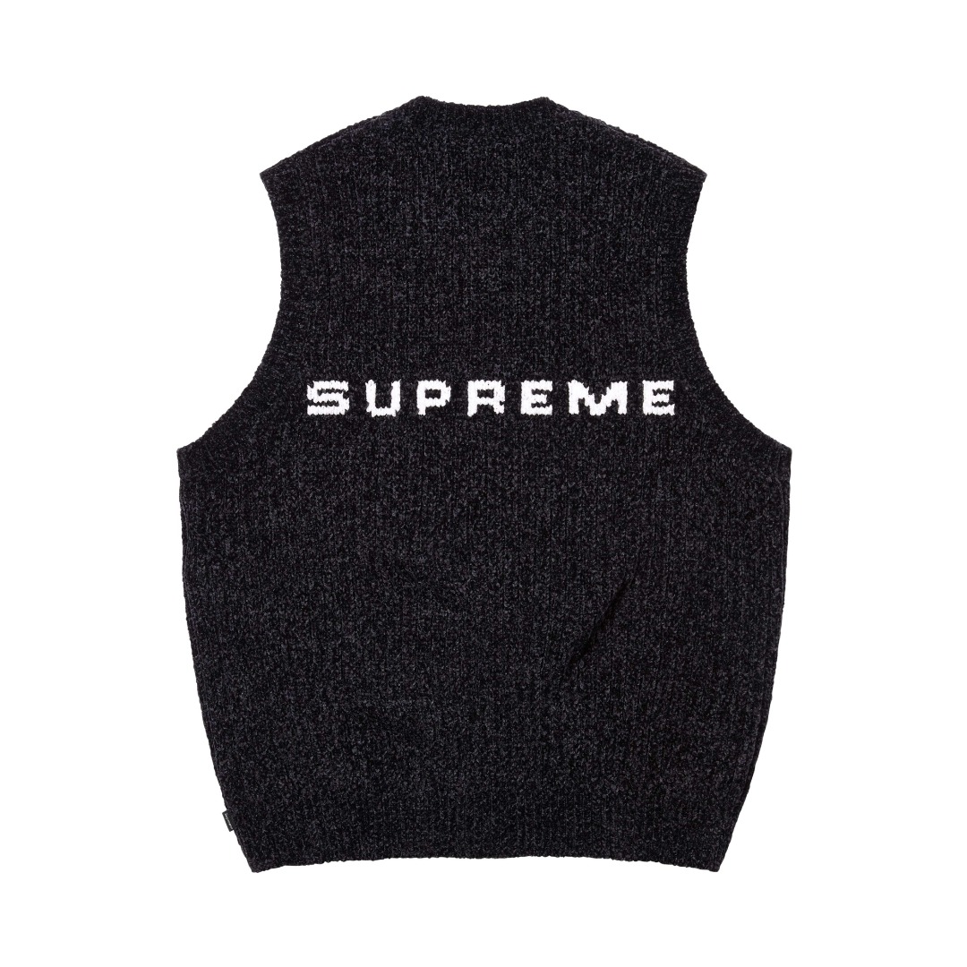 24FW Supreme Chenille Sweater Vest with YB Sensor Technology: Features, Specs, and Details - 图片 2