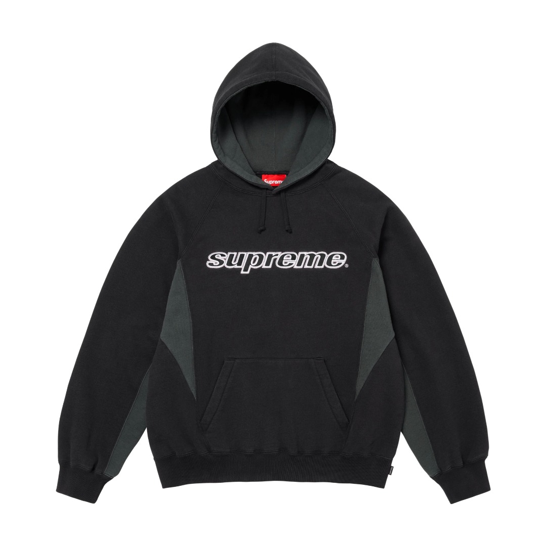 Supreme 24fw DIYISION HOODED Embroidered Logo Hoodie Details Summary