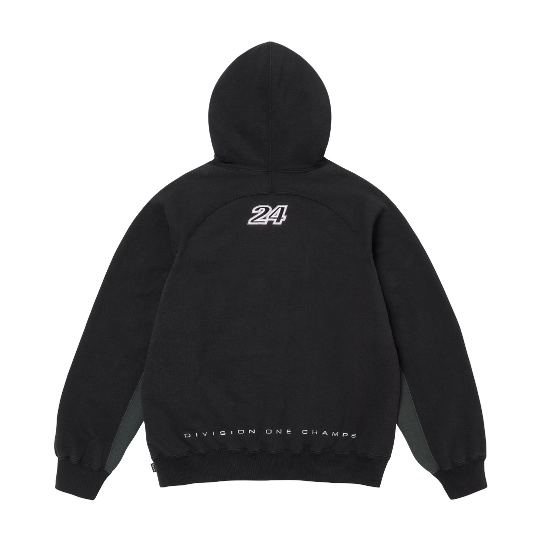 Supreme 24fw DIYISION HOODED Embroidered Logo Hoodie Details Summary - 图片 2