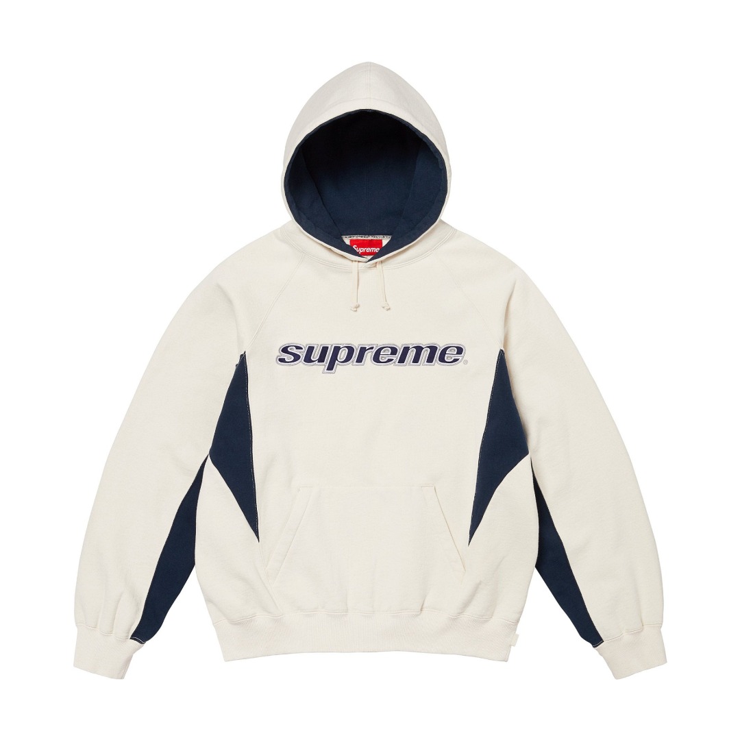 Supreme 24fw DIYISION HOODED Embroidered Logo Hoodie Details Summary - 图片 5