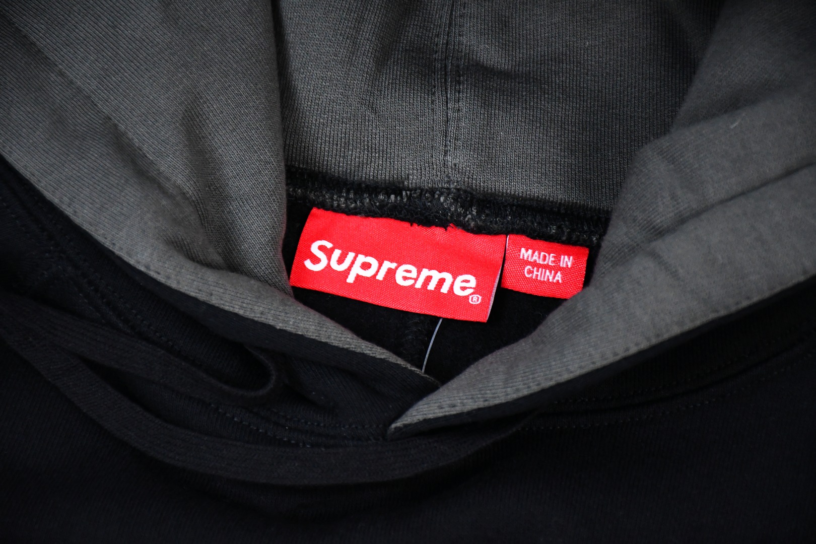Supreme 24fw DIYISION HOODED Embroidered Logo Hoodie Details Summary - 图片 8