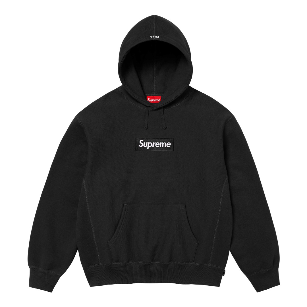 Supreme 24Fw Embroidery Box Logo Hood Hats with High-Quality Materials