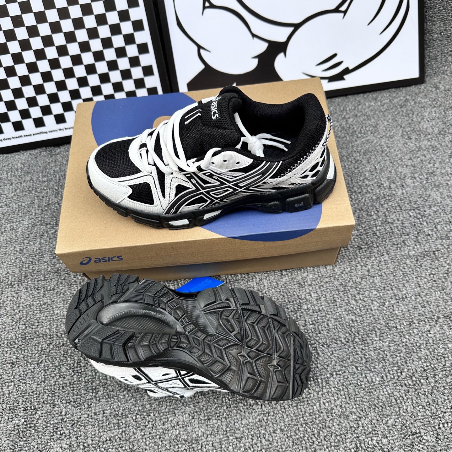 Asics Gel-Kahana 8 黑白
Size 36-44
代发115💰

👉