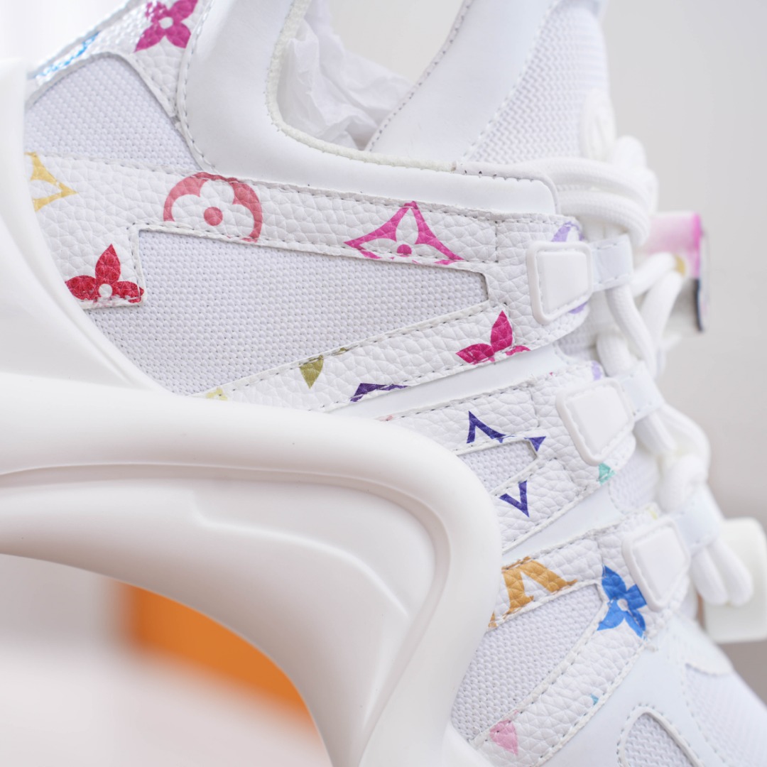 480 ns炸款米兰走秀风,高奢品牌-路易威登Louis Vuitton Archlight Sneakers LV真皮拼色减震网面运动弓型舞蹈复古老爹运动鞋-Chinese UA Cheap High Quatity Brand Clothes Bags handbags Sneakers wholesale wholesaler seller from China Factory suppliers Fashion Clothing Shoes best Quality Beautiful Price 480 ns炸款米兰走秀风,高奢品牌-路易威登Louis Vuitton Archlight Sneakers LV真皮拼色减震网面运动弓型舞蹈复古老爹运动鞋