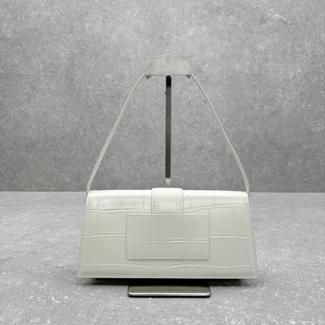 Jacquemus {Crocodile Pattern/White} Out