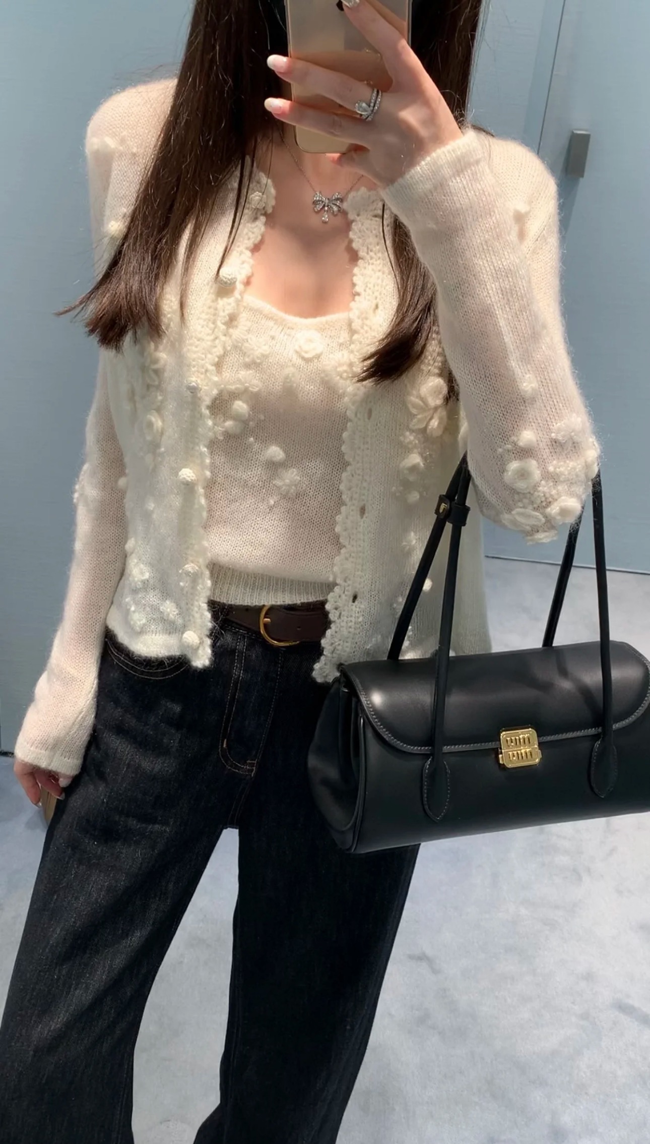 Miu Miu High-grade blackReady stock