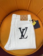 Louis Vuitton Clothing Jeans Black White Casual