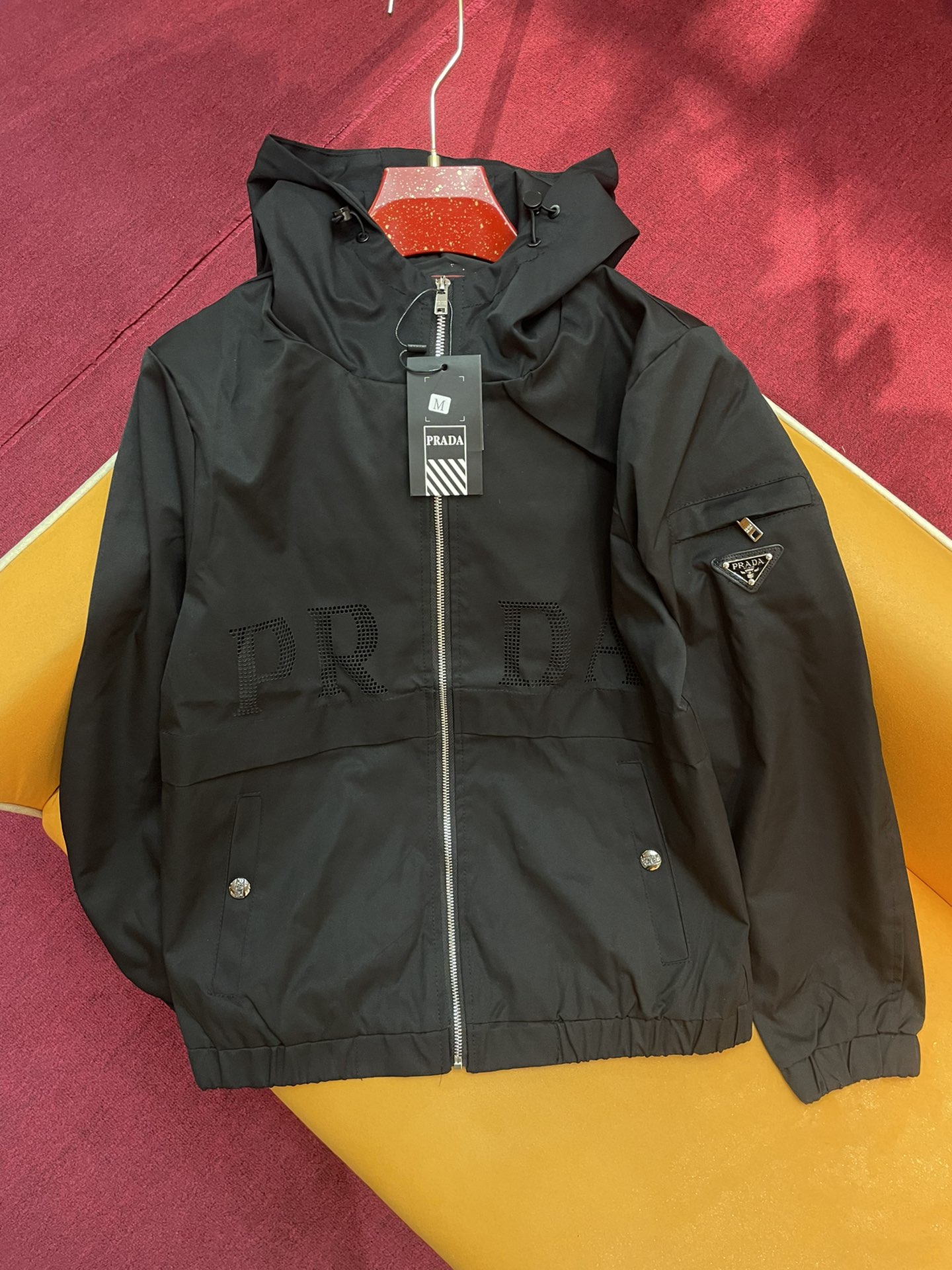 Prada Store
 Clothing Coats & Jackets Unisex Hooded Top