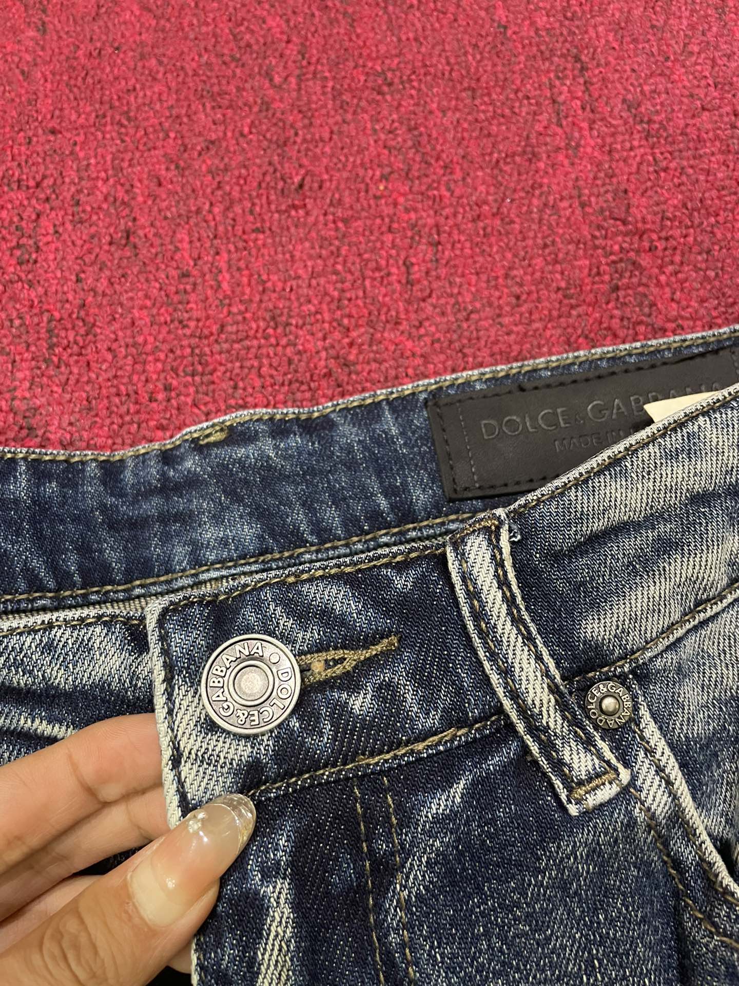 DOLCE & GABBANA 2024 New Men's Slim Fit Straight Leg Blue Jeans 29-38 5 i1728717427 311 7
