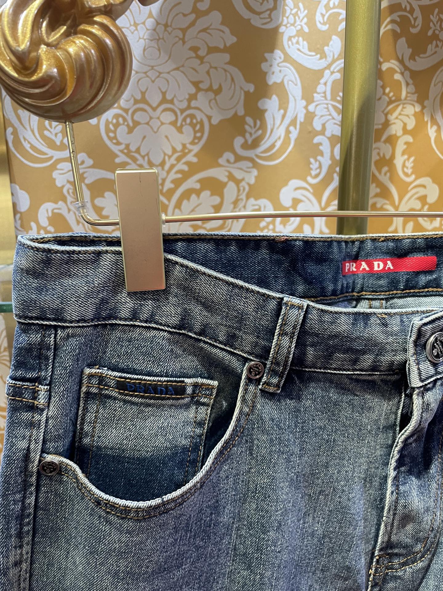 Prada 2025 New Original Jeans, Classic Logo Design, Heavy Industry 3 i1750135058792 4712 0 1