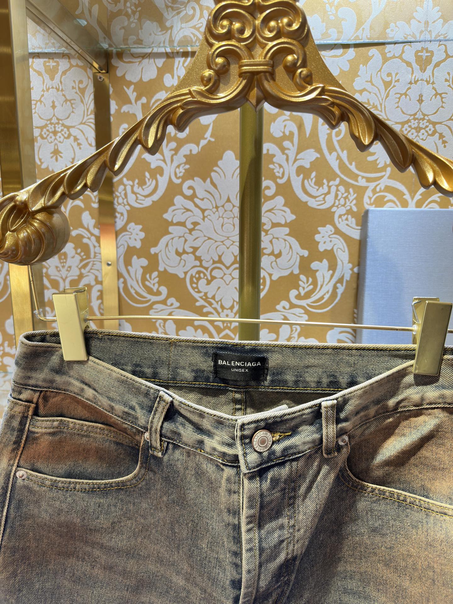 Balenciaga p400 牛仔水仔裤 - 手工做旧の匠心工艺