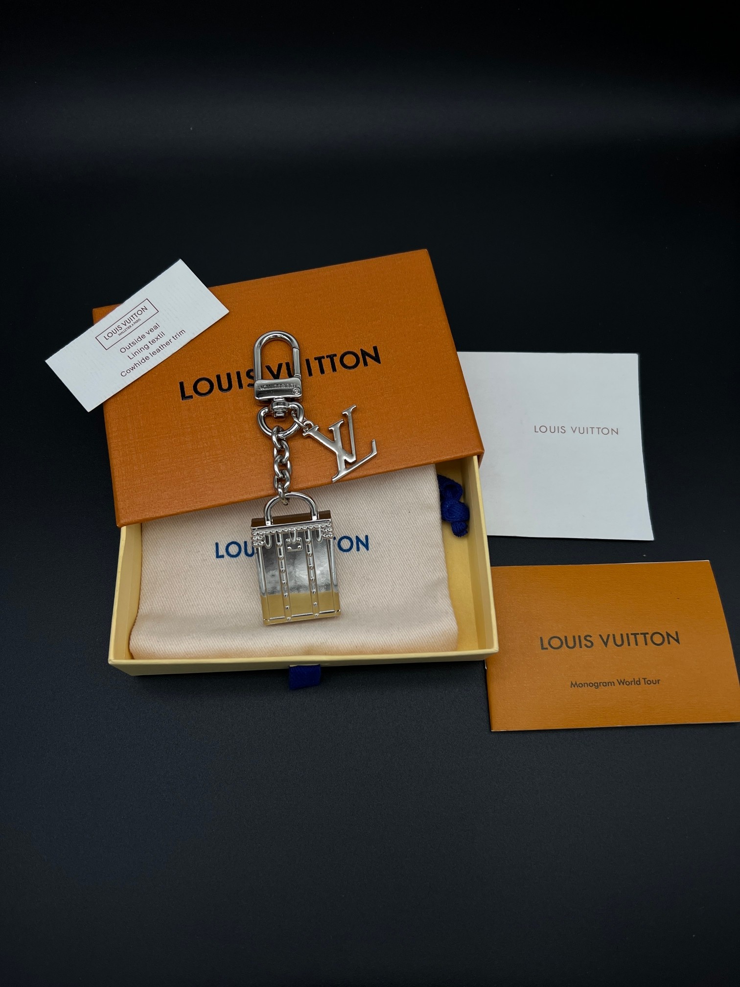 Louis Vuitton Key Holder & Bag Charm - Comprehensive 3