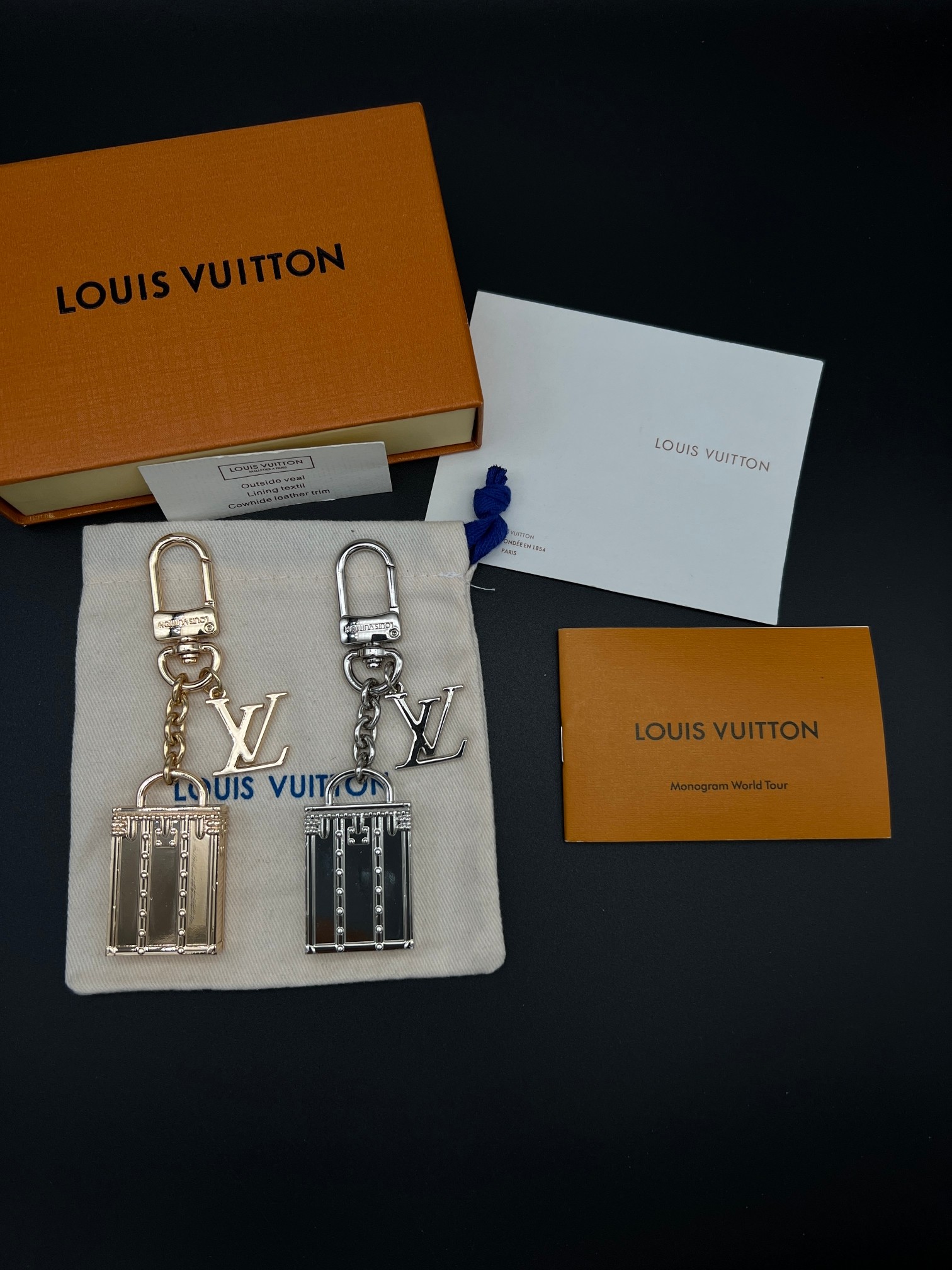Louis Vuitton Key Holder & Bag Charm - Comprehensive
