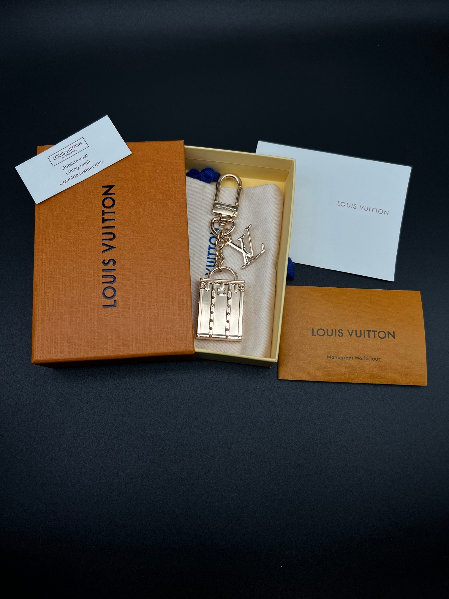 Louis Vuitton Key Holder & Bag Charm - Comprehensive 6