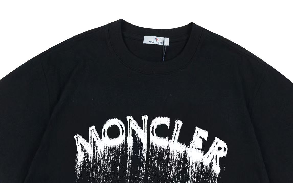 Moncler/Monkey 2025 Collection: Custom Logo T-Shirts in Pure Cotton, Unisex, Various Sizes - 图片 4