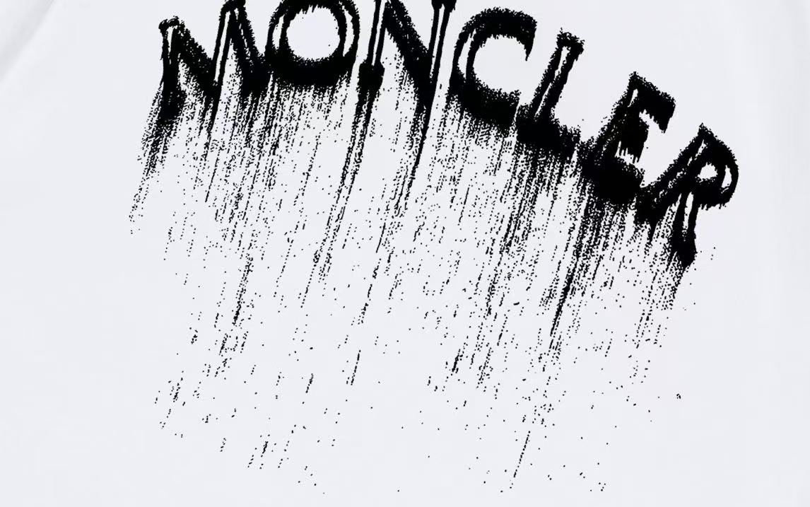 Moncler/Monkey 2025 Collection: Custom Logo T-Shirts in Pure Cotton, Unisex Sizes - 图片 4