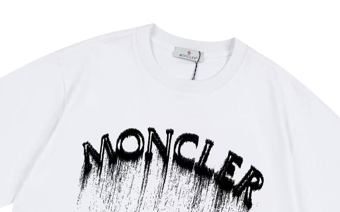Moncler/Monkey 2025 Collection: Custom Logo T-Shirts in Pure Cotton, Unisex Sizes - 图片 3