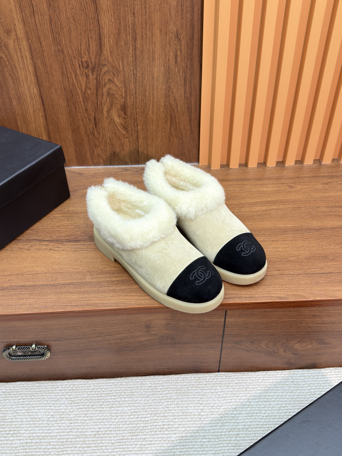 NO:612311,Apricot suede, furry shoes19860909杏色反绒,毛毛鞋,Women's Shoes