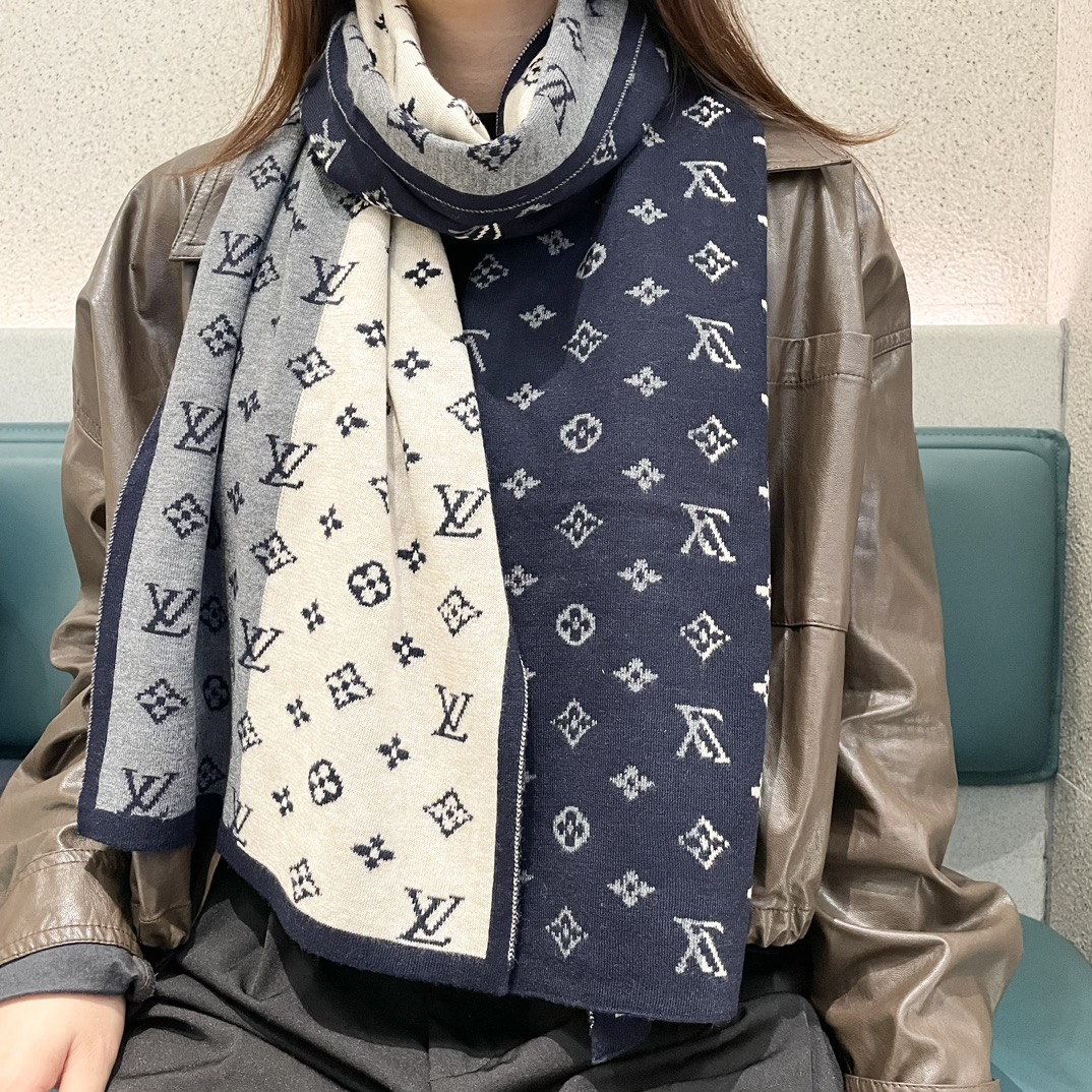 NO:185948,New popular products, couples LV, exclusive cow goods, luxury is all between sizes, high-end quality with super high cashmere quality, this brand will be favored by this product, which is rare scarf knitted on the market, it is really super high-end goods, only this big brand will have every color, love, every color is left. Good goods sold for one less, imported knitted cashmere size 180*32 high-version scarf, high-version scarf, louis vuitton19860909爆款上新 情侣款LV 独家牛货 奢华尽在尺寸之间,高端品质具有超高羊绒品质才会被此品牌青睐这种精品是市场上及其少见的围巾针织,真是超级高端货只有这种大品牌才会拥有每色都是大爱每色都留.卖一条少一条的好货 进口针织羊绒 尺寸180*32高版本围巾,高版本围巾,louis vuitton,scarf