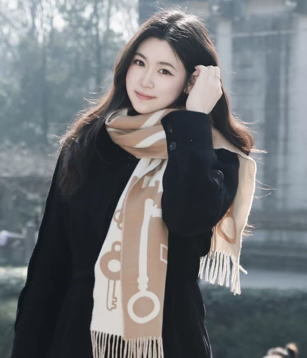   新款2025爱马仕男女款围巾且买且珍惜😍~都是出口订单所以比较难遇❤️东西讲究少而精😍好看的一定要收