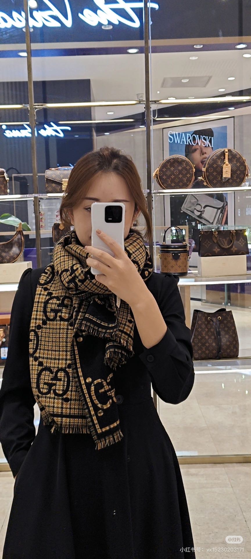   Gucci  · 古奇经典羊绒披肩围巾❗来个硬货.麻溜的安排上.纯正出口❗原订单已经交货一批，其中一