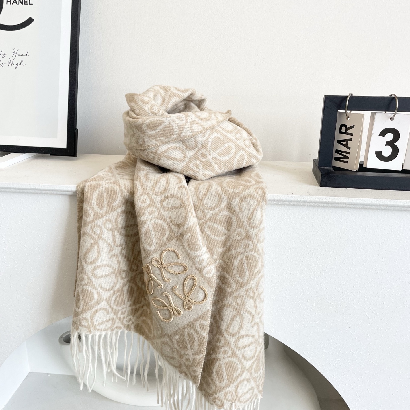 👑👑新款顶级原单中性款‼️罗意威【LW条纹长巾】很幸運拿到這個品牌的東西，真的不多見，很少在國內做訂單，