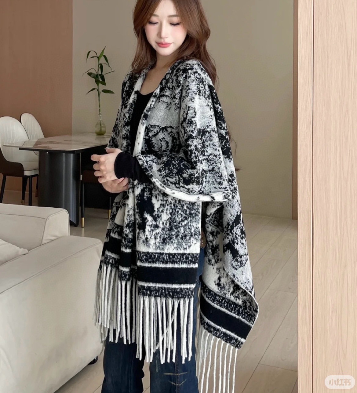 ✨重磅推荐‼️CD动物印花大方巾❗️围巾披肩毛毯三用，超级惊艳的一款！百分百保真！超唯美的一款正品订单，